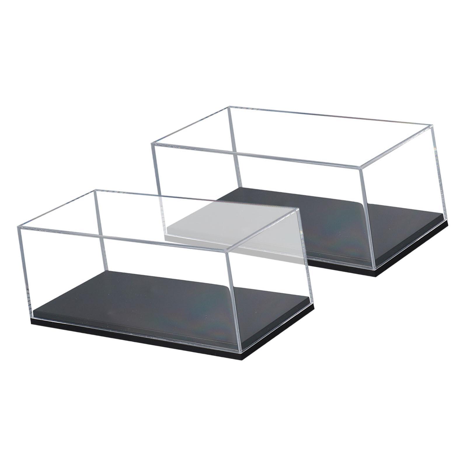 Display Case Acrylic - Şeffaf Toz Geçirmez Model Araba Sergileme