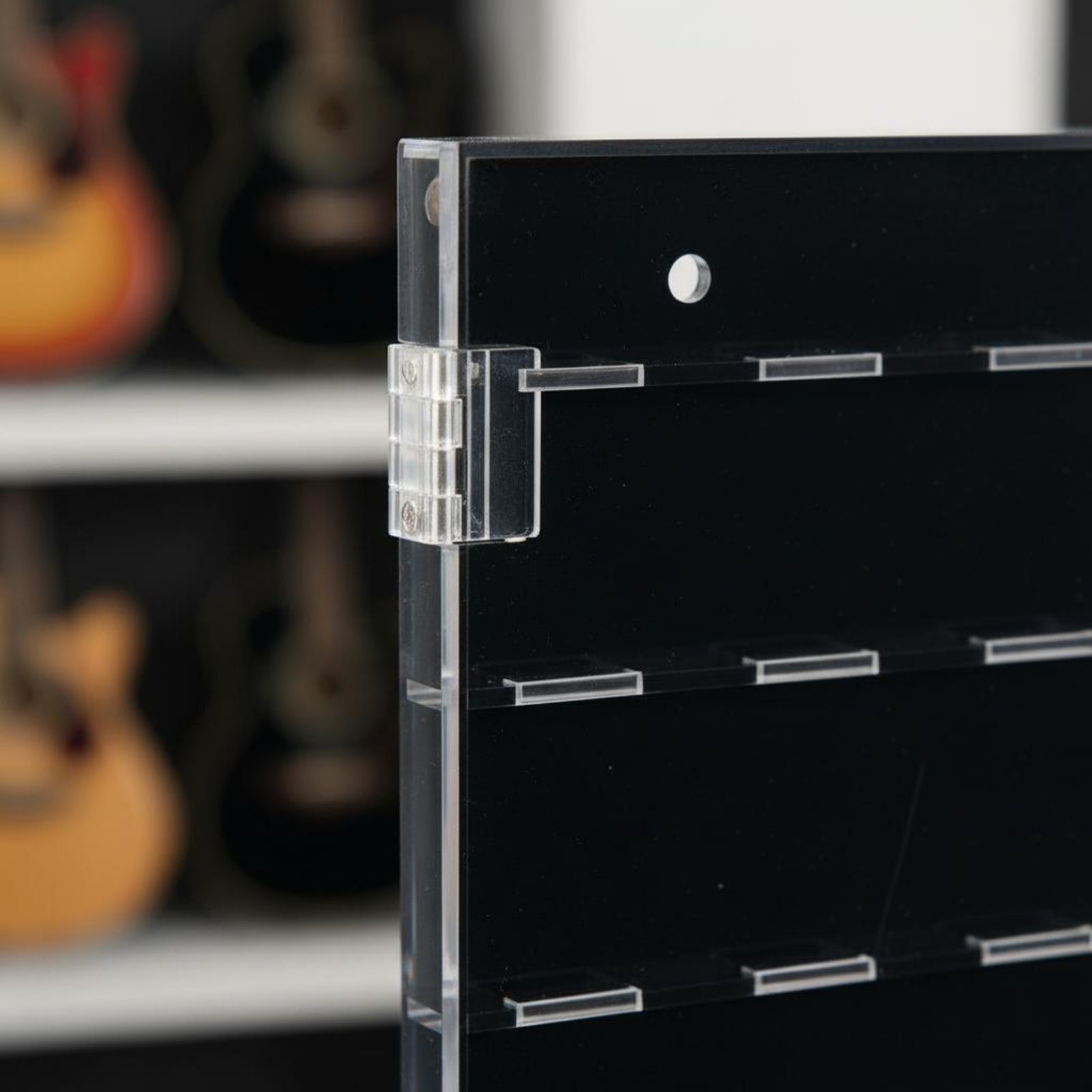 Display Case Acrylic - Gitar Penası Vitrin Kutusu Toz Geçirmez