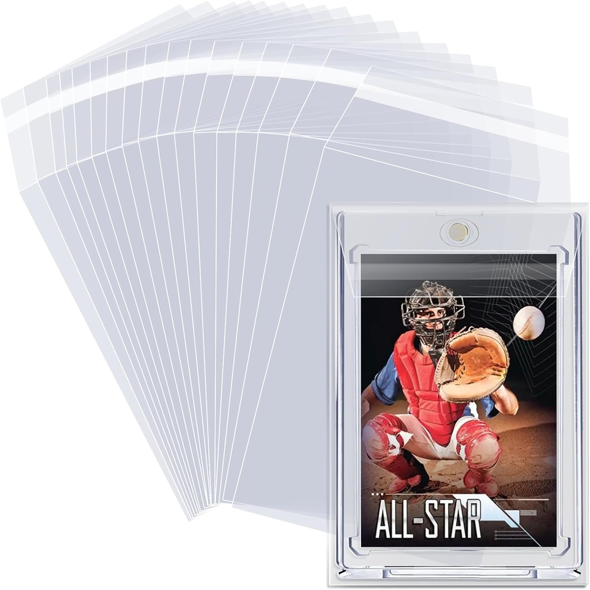 100 Adet 3.2X4.6 Kart Kollu Fi - Graded Card Display incelemesi ve fiyatı