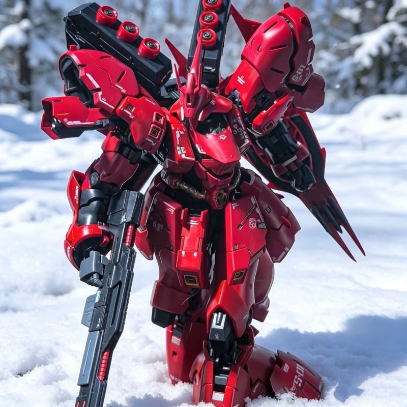 Sazabi Rg 1/144 Mekanik Montaj - Bandai Model Gundam Rg incelemesi ve fiyatı
