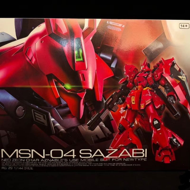 Sazabi Rg 1/144 Mekanik Montaj - Bandai Model Gundam Rg incelemesi ve fiyatı