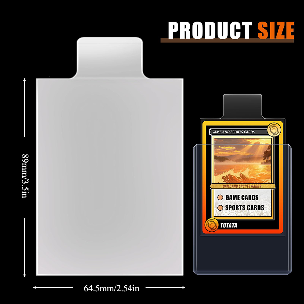 100 adet Şeffaf Yükseltilmiş Ç - Graded Card Display incelemesi ve fiyatı