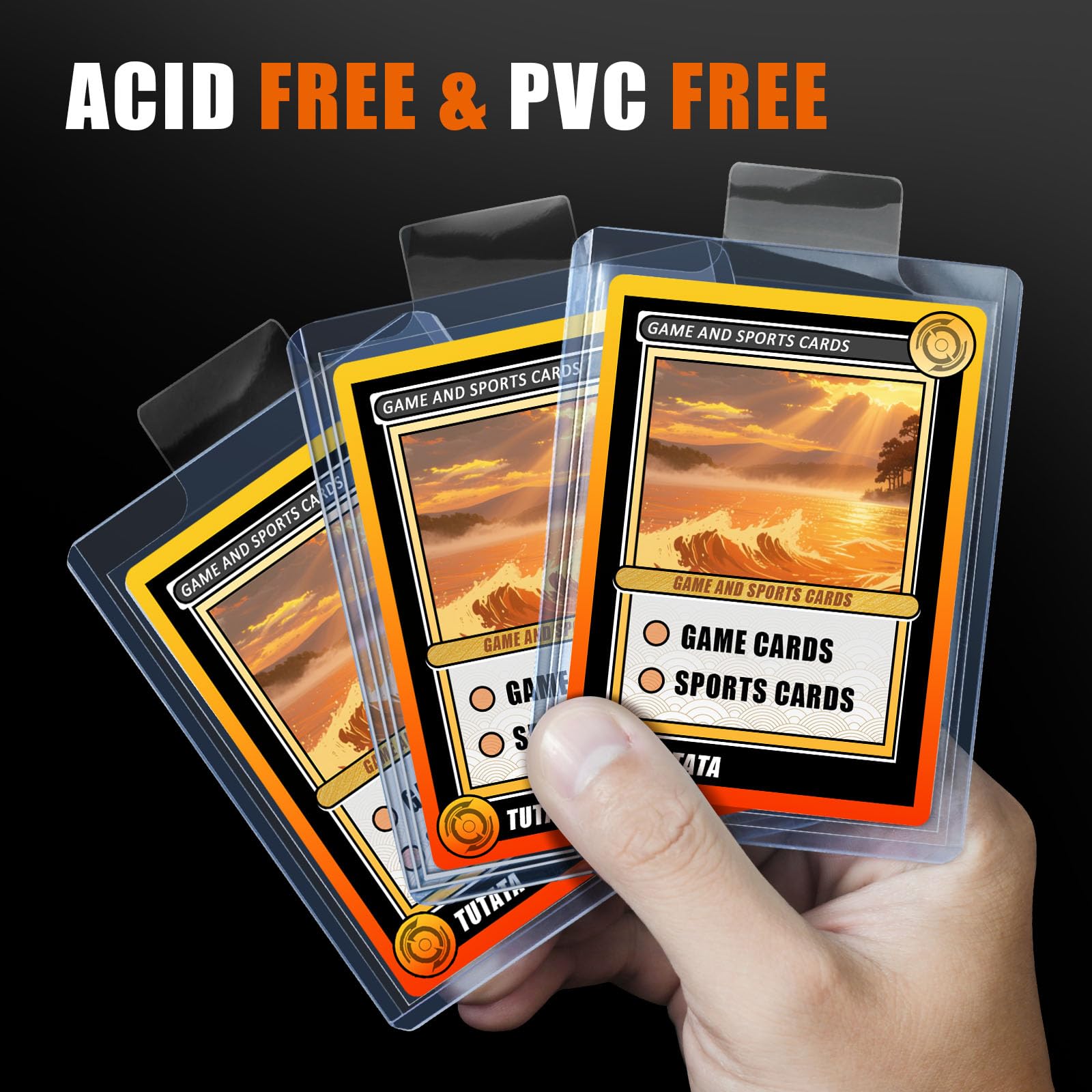 100 adet Şeffaf Yükseltilmiş Ç - Graded Card Display incelemesi ve fiyatı