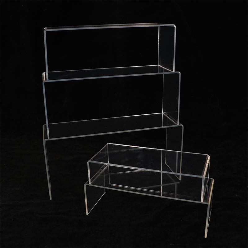 U şeklinde Şeffaf Akrilik Ekra - Display Risers Set incelemesi ve fiyatı