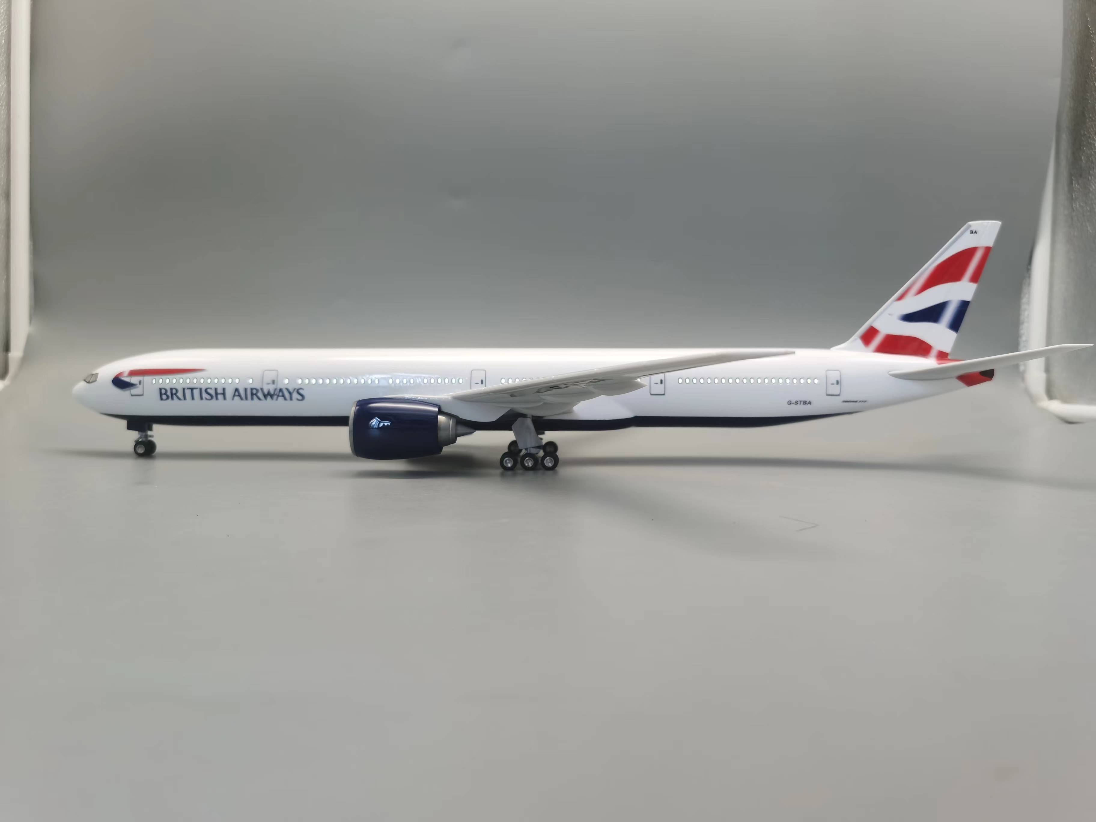 47cm Döküm 777 British Airways - Model Airplane Plastic incelemesi ve fiyatı