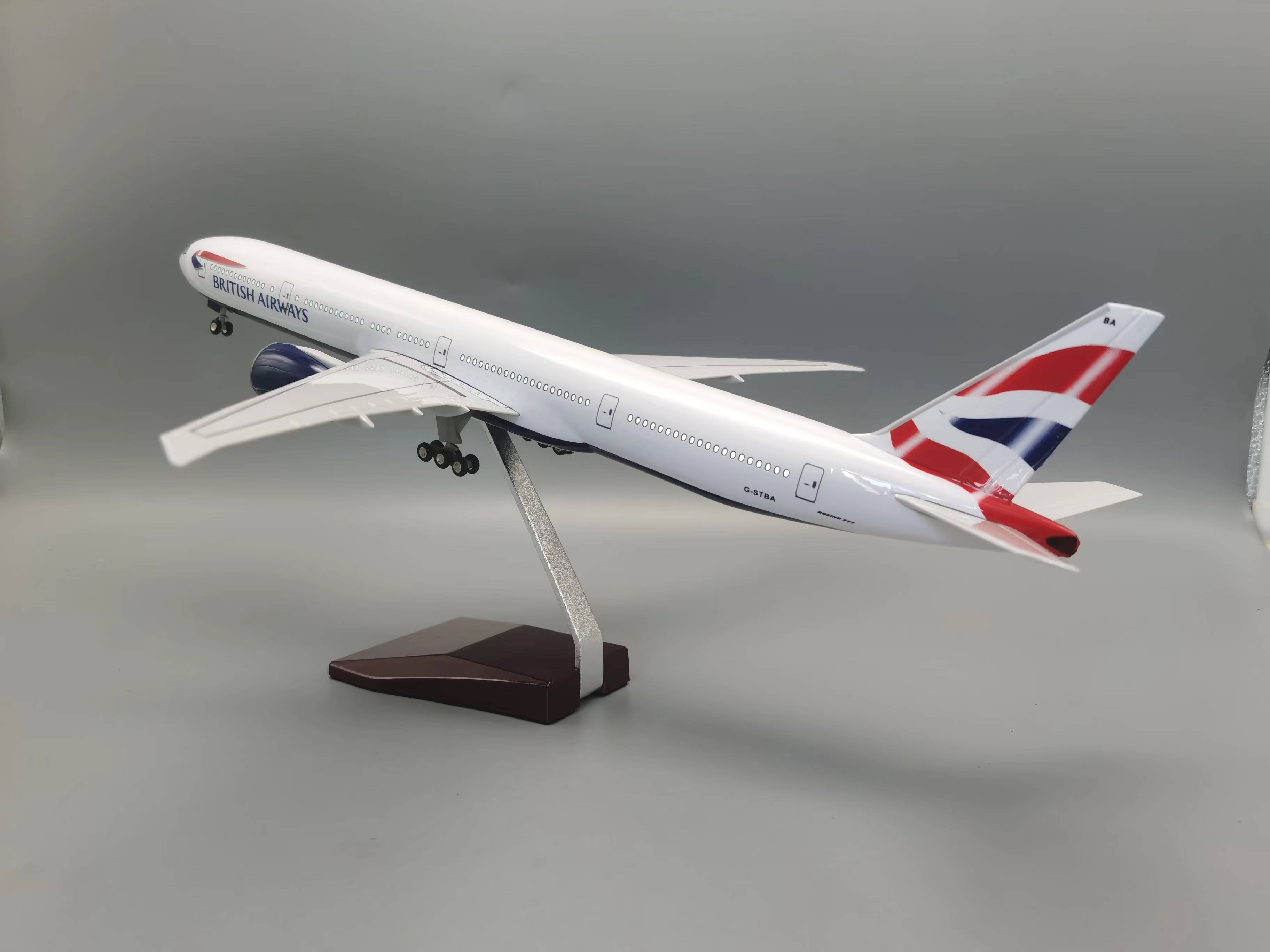 47cm Döküm 777 British Airways - Model Airplane Plastic incelemesi ve fiyatı